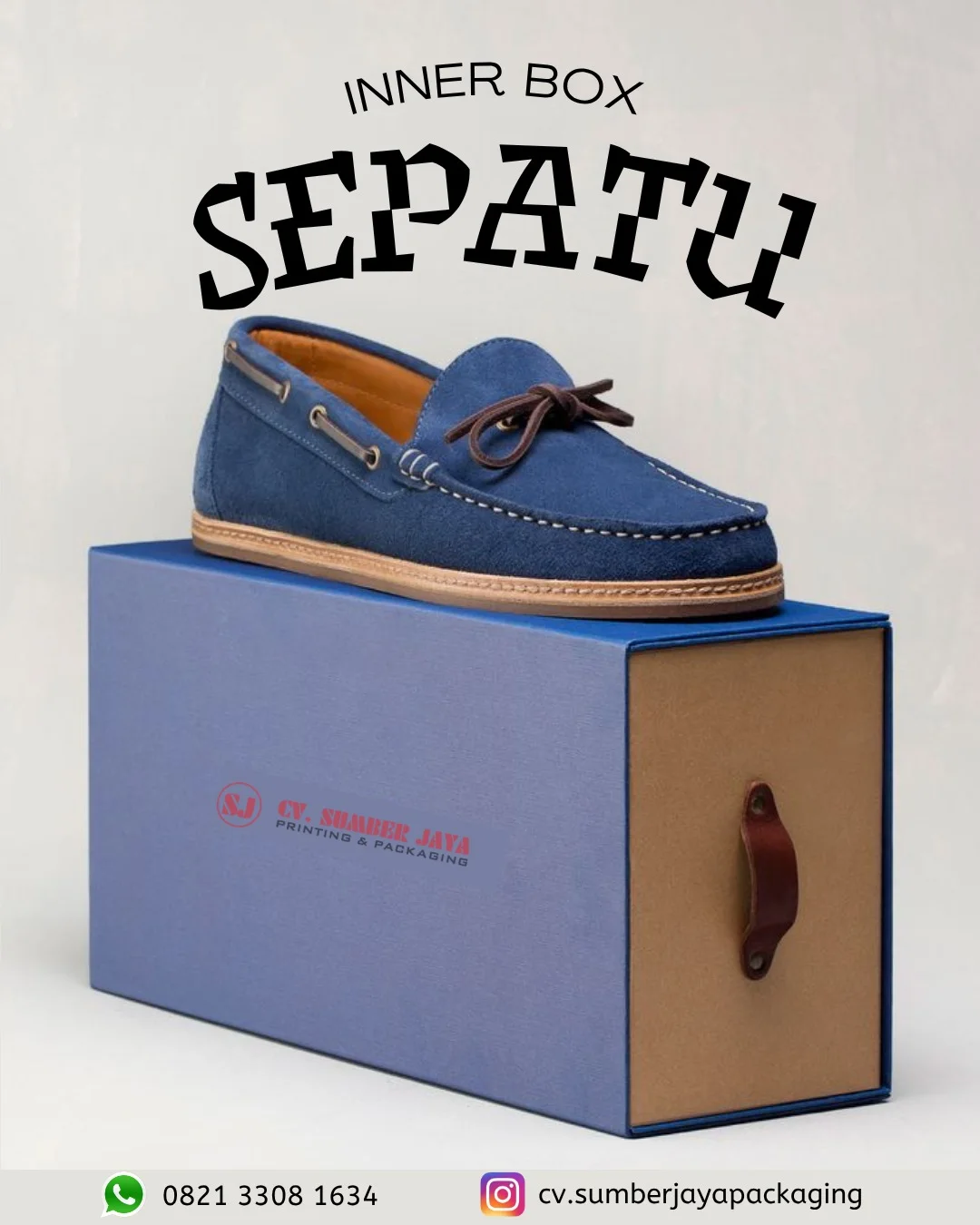 “Sepatunya keren, tapi kotaknya juga nggak mau kalah 😎Inner box-nya rapih, kuat, dan estetik —